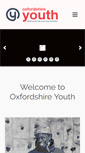 Mobile Screenshot of oxfordshireyouth.org